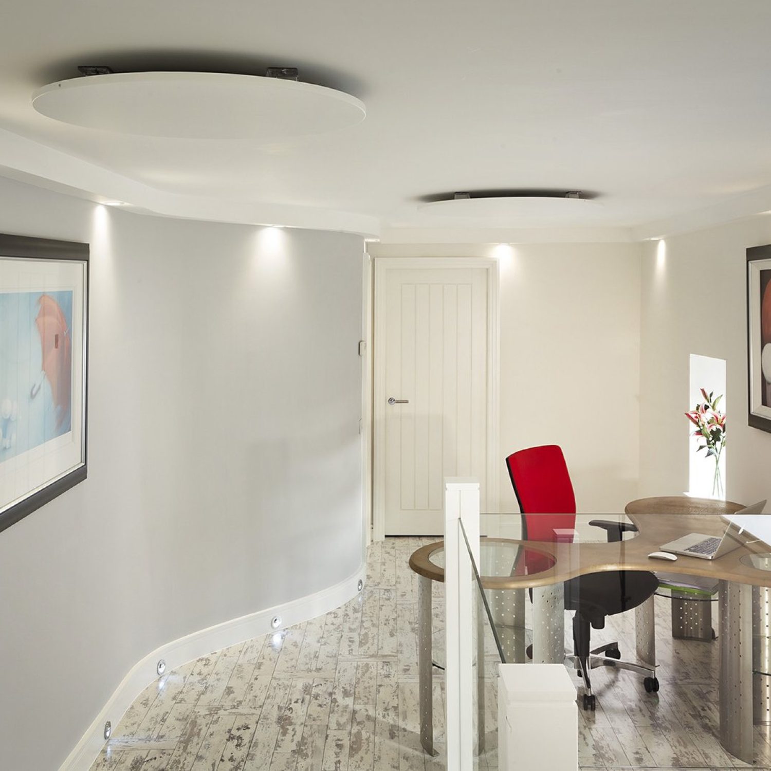 redwell-infrarotheizung-round-flur-decke