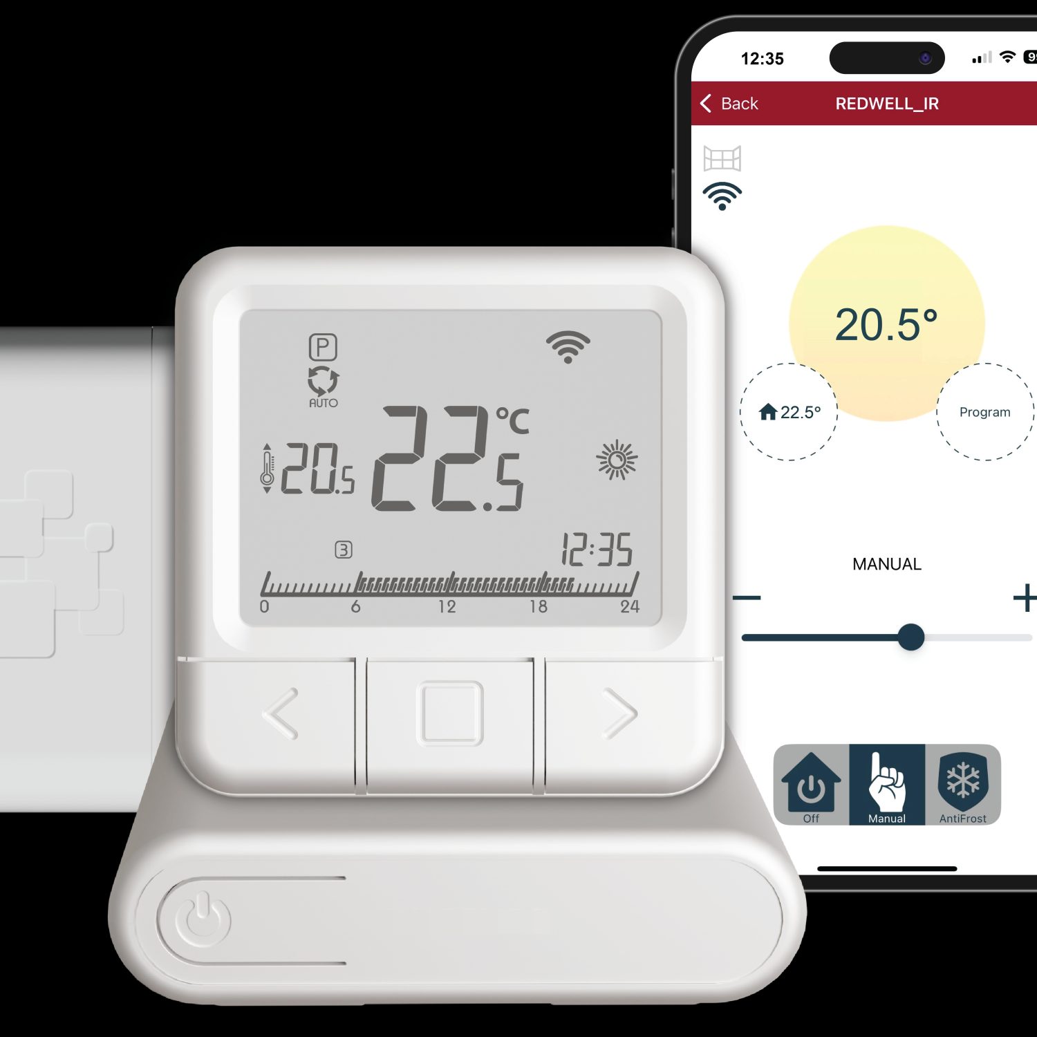 redwell-thermostat-receiver-app